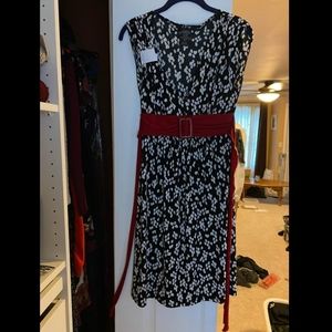 JFW Black and White Dress